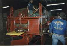 Custom Built Hydraulic Wild Horse Chute