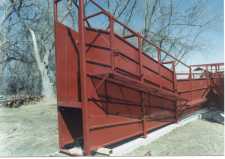 Custom Built 12' Stationary Loading Chute
